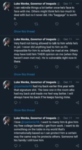 luke wenke twitter x screenshot ryan obsession father kevin wenke 2020 2021