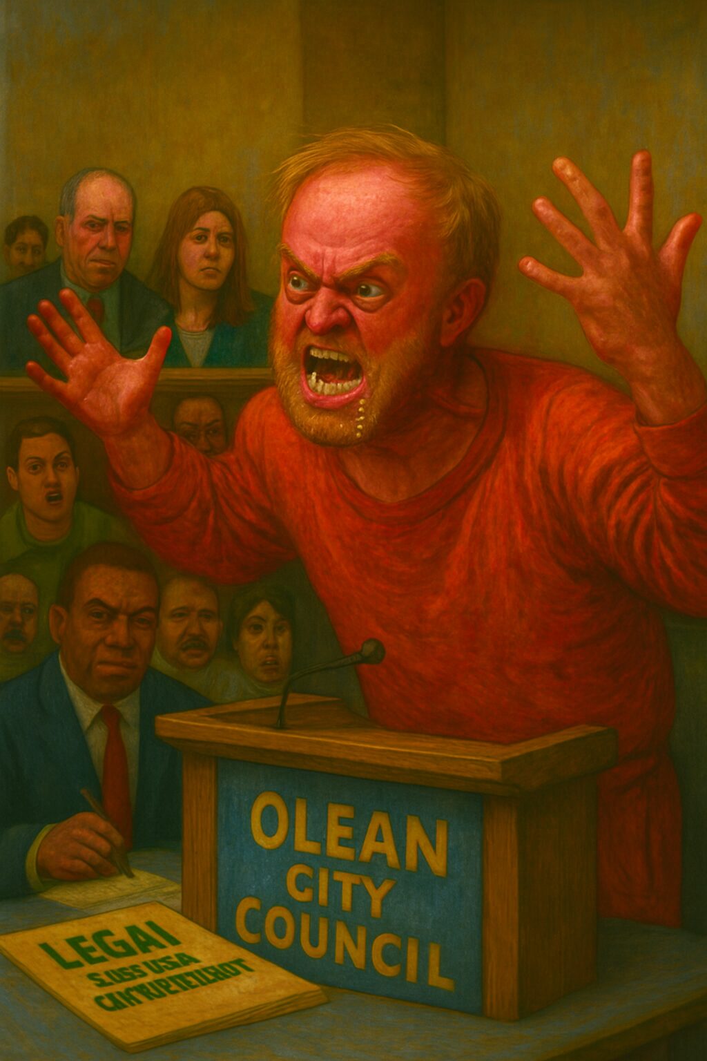 EMAIL: Luke Wenke Vows To “NEVER GO THE FUCK AWAY”