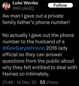 luke wenke x twitter screenshot info leak dox 2205